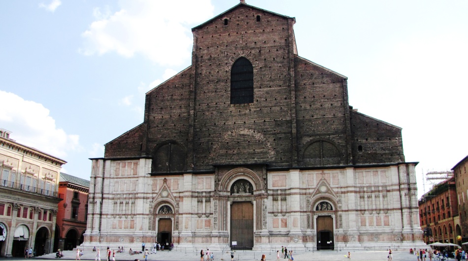 Gereja St. Petronius, Bologna, Italia