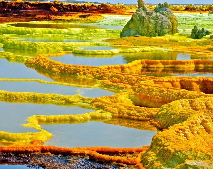 In Adric is the hottest non -residential settlement - Dallol