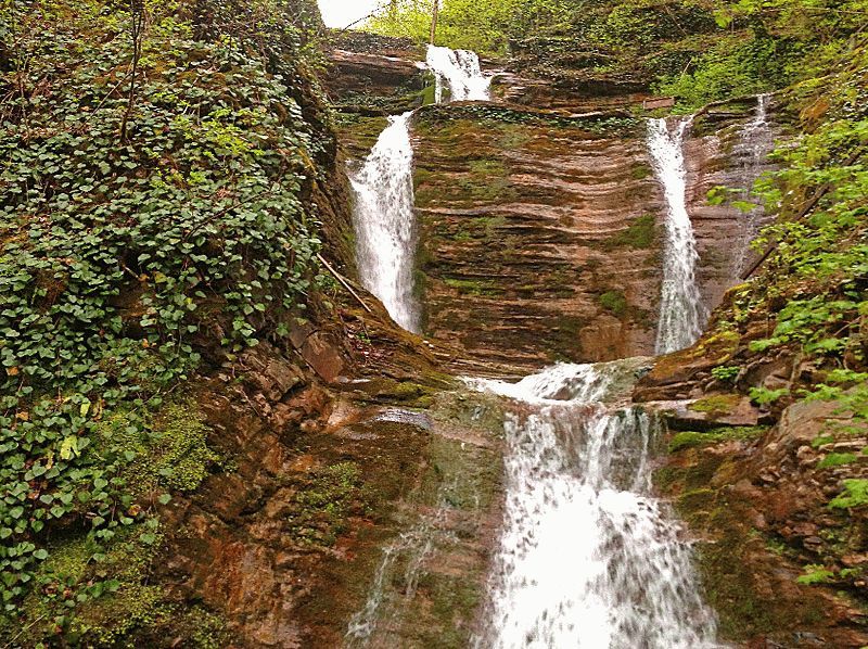 Magic waterfall