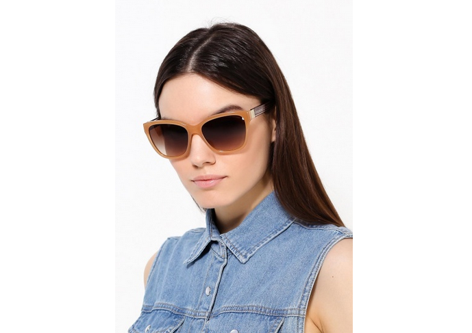 Women's sunglasses brown glasses on Lamoda