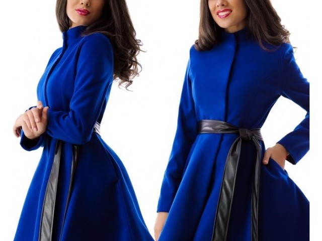 Le manteau des femmes bleues, avec quoi porter: avec quelle écharpe, écharpe, avec quel capuchon, sac? Blue Coat à Lamoda et AliExpress en russe: catalogue, comment choisir et commander?