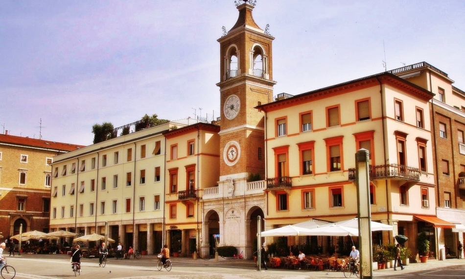 Trairmary Mariri Square à Rimini, Italie