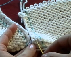 How to beautifully sew knitted details with a hook and knitting needles? Knitted seams in the assembly of knitted products and ways to perform them with knitting needles and hook