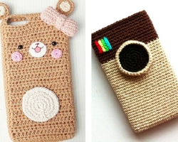 How to crochet a case for a phone: 5 models with a description and diagrams, fasteners, ideas