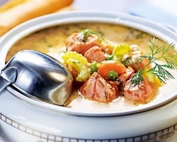 Sup dengan rebusan: Resep terbaik dan kiat kuliner. Bagaimana cara memasak sorrel yang lezat, kentang, nasi, kacang, hijau, kacang polong, vermichel, sup soba dengan rebusan?