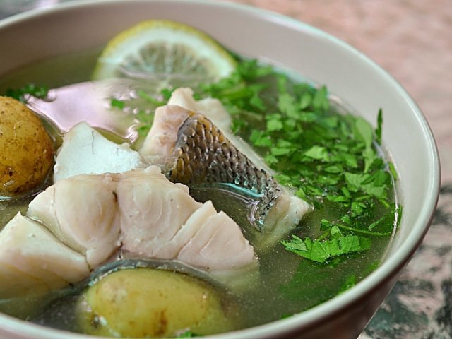 Delicioso pez clásico hecho de pescado: recetas de ruff, carpa, perca, cabeza y cola, pescado rojo