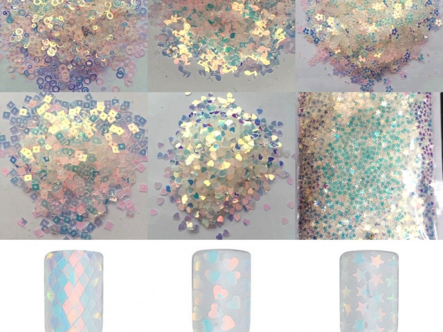 Opal nails: What is it? How to make opal design of nails rub, camifuboki, foil, sparkles?