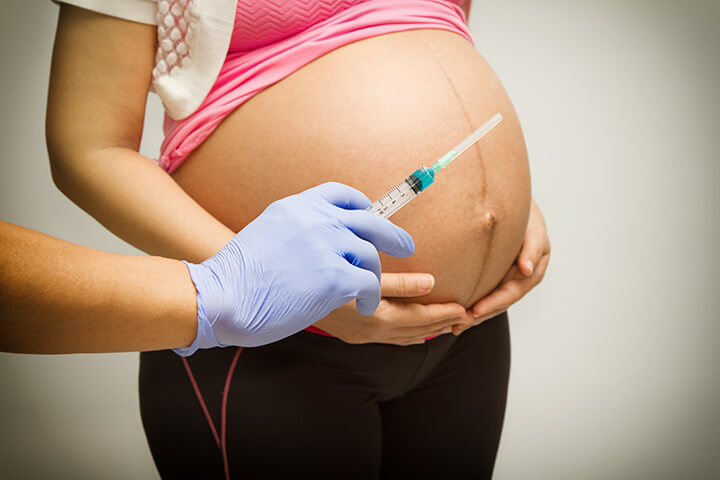 Pregnancy injections
