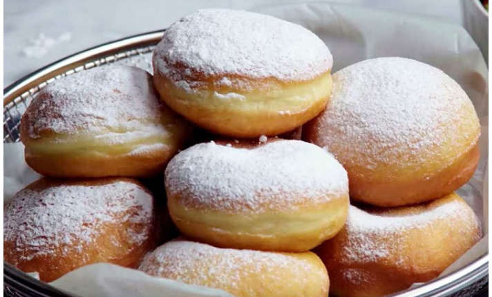 Beignets des résidus d'essai de levure