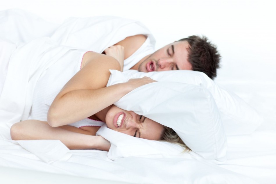 Apnea is often accompanied by snoring