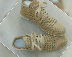 DIY pletené topánky: schéma, popis, hlavná trieda