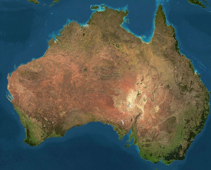 L'Australie est le plus petit continent