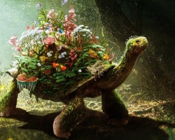 Dream Interpretation - to see a turtle in a dream: interpretation of sleep. Why do a man, a woman, a woman, a golden, huge, small, pink, white, black, green, sea, land, red -eared, homemade, evil, dead?