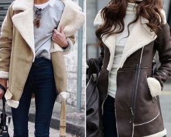 How fashionable to overtake a sheepskin coat: ideas, patterns, tips, photos before and after