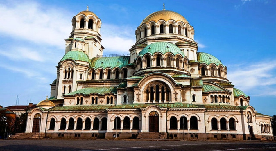 Cathedral of Alexander Nevsky in Sofia, Bulgaria
