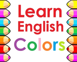 Barve v angleščini s prevodom in transkripcijo za otroke, dojenčke, začetnike: miza, črkovanje. Pesem, pesmi, risanke o barvah, vajah, nalogah, iger za barve v angleščini, karte za učenje angleščine za otroke s prevodom