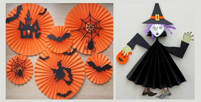 Artisanat du papier sur Halloween