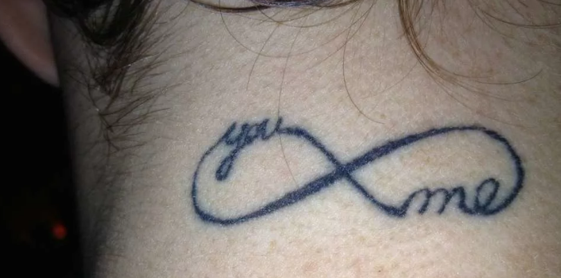 Tattoo on the neck 4