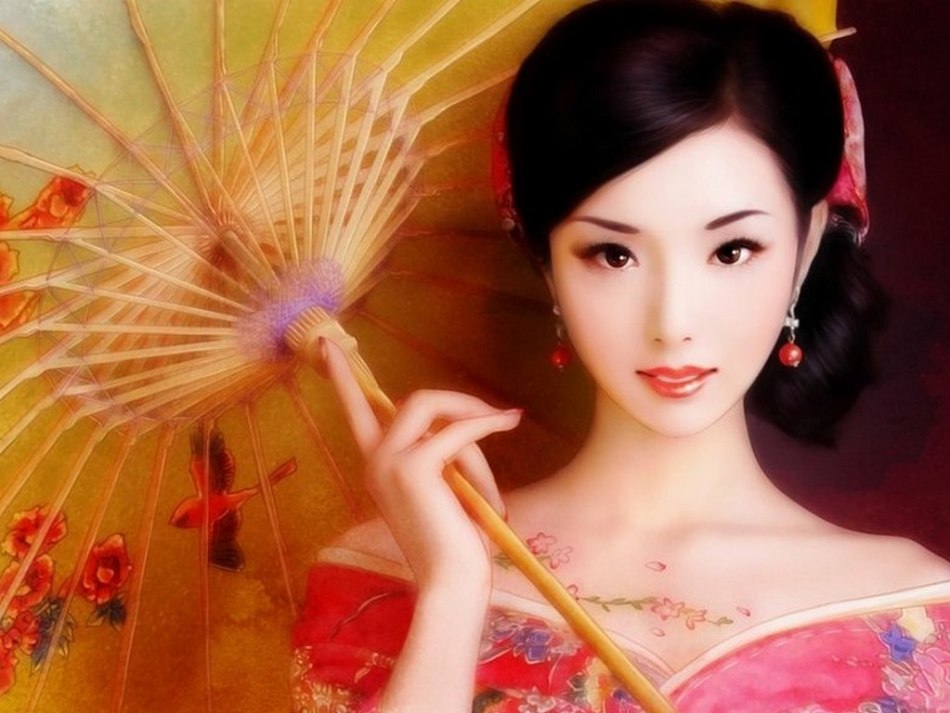 Geisha: sophisticated and mysterious, like the whole Japanese culture.