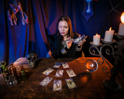 Comic fortune -telling for a cheerful company of adults - on cards, on pieces of paper, notes, with a magic bag