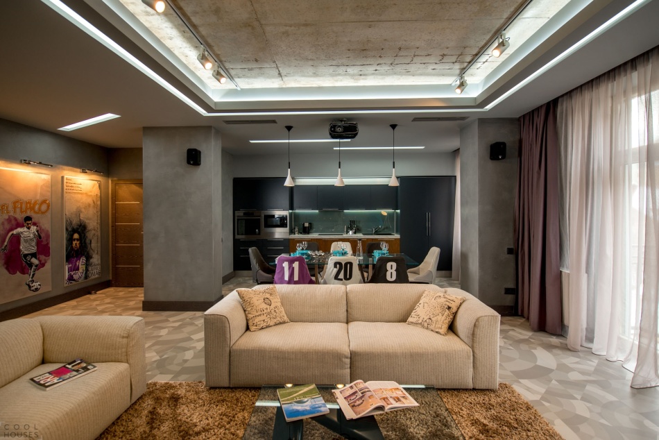 Loft style interior
