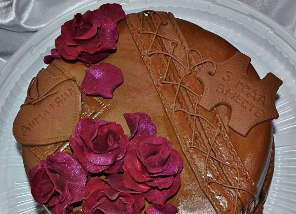 Фото тортов на годовщину свадьбы 3 года