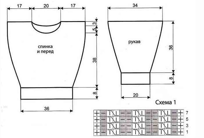 Jumper knitting pattern