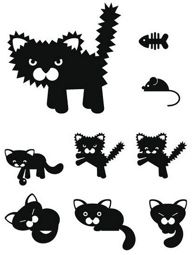 Animal stencil - Fetter craft templates