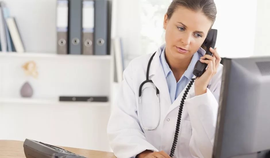 How to call a doctor at home by phone?