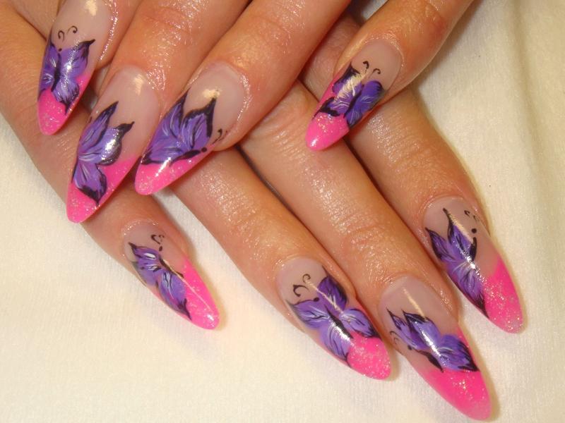 Desain Kuku Butterfly Gel Varnish