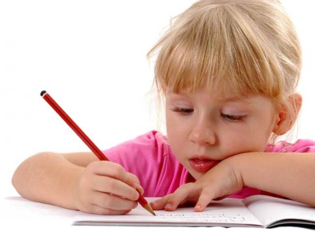 How to teach a child to write beautifully and competently without errors?