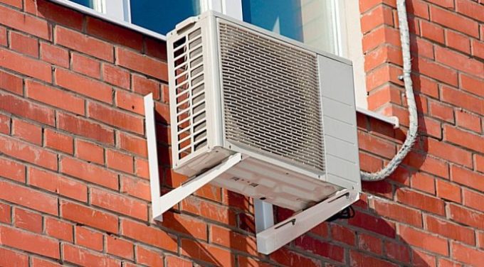 External air conditioner block