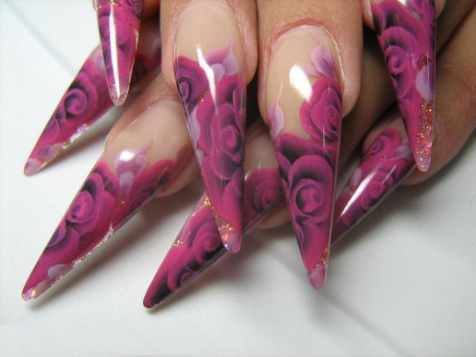 Chinese nail painting