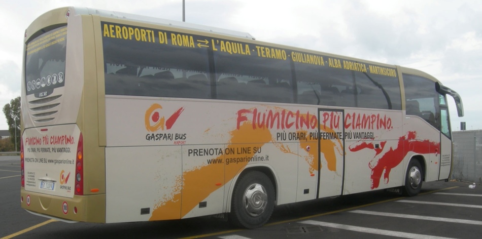 Fumchino Havaalanı'ndan Roma'ya otobüs