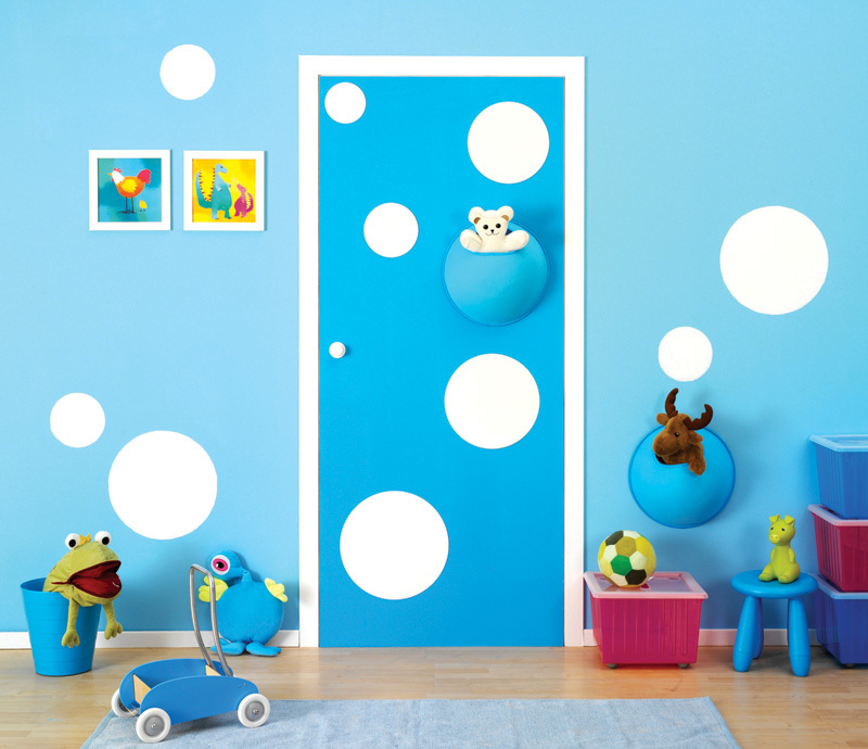 varianti dekora dverei v detskuyu komnatu posle ih obnovleniya primer 10