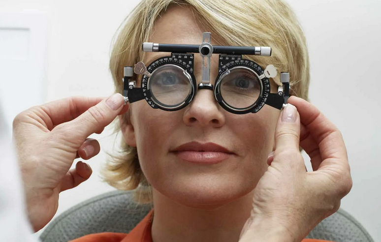 The doctor determines that you need to wear glasses