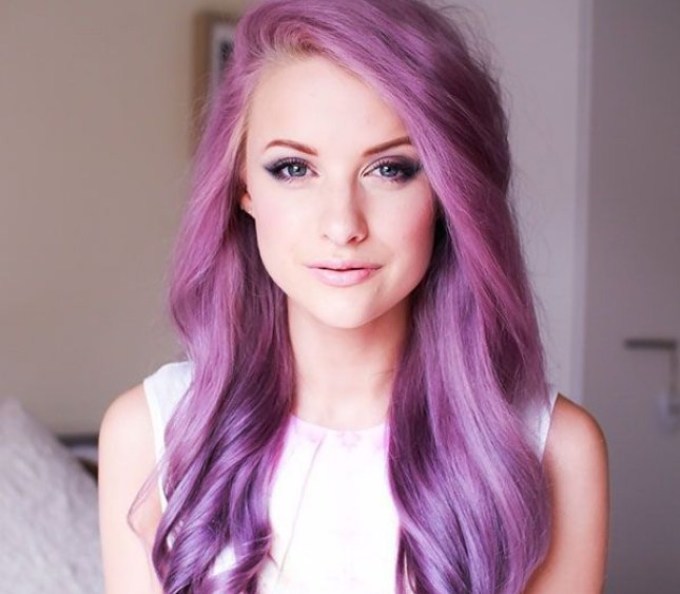 Lila Haare