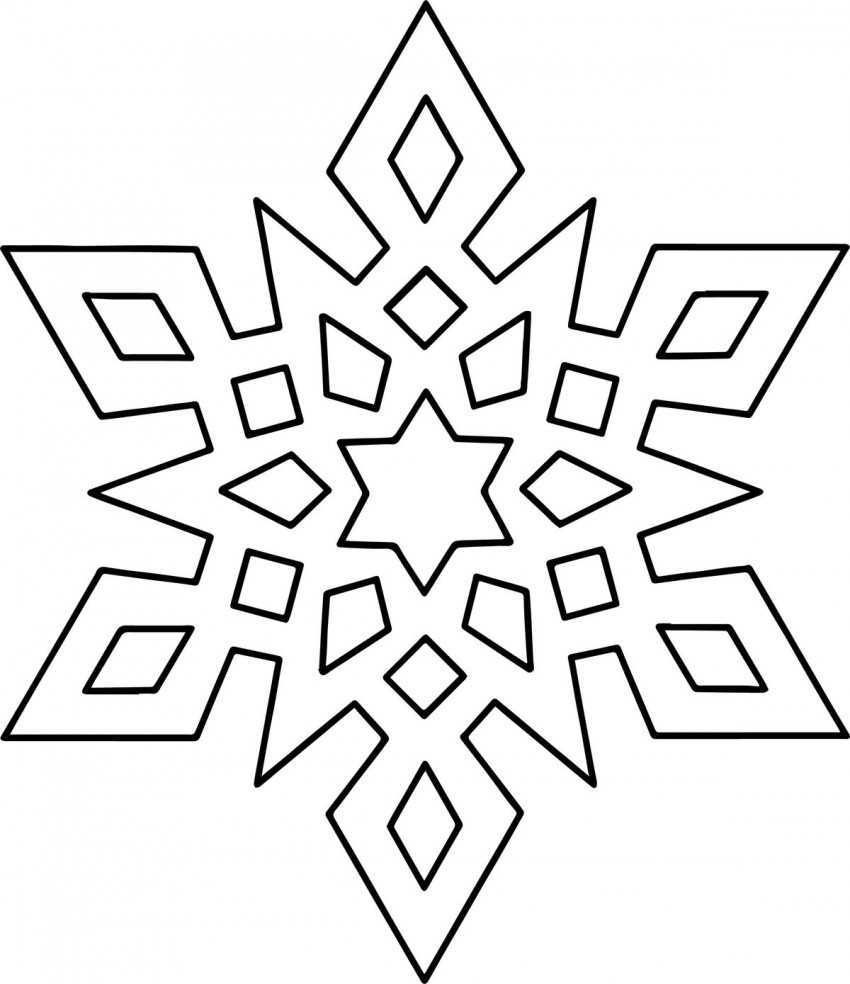 Snowflakes - templates