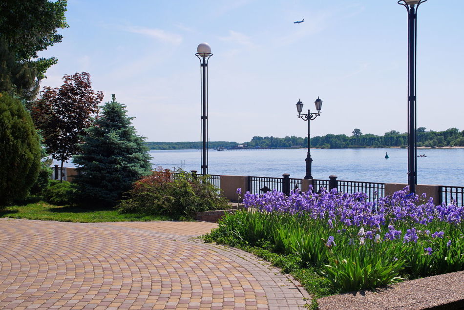 The embankment of the city of Rostov-on-Don is really picturesque