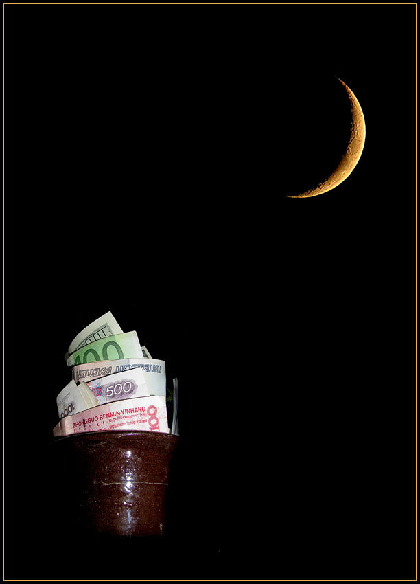 Znaki za novo luno do denarja
