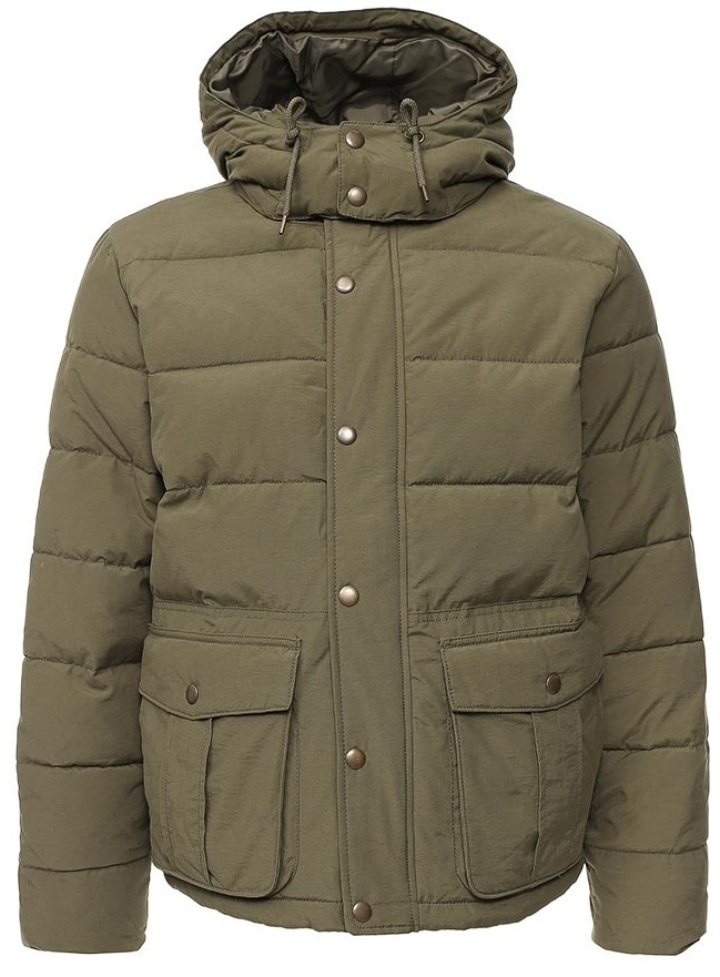 Green down jacket from GAP
