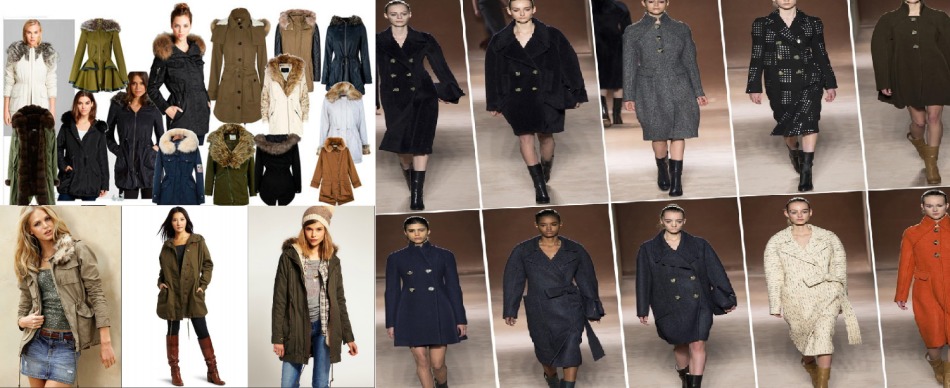 Coat, down jackets, outerwear male and female clothing on Lamoda