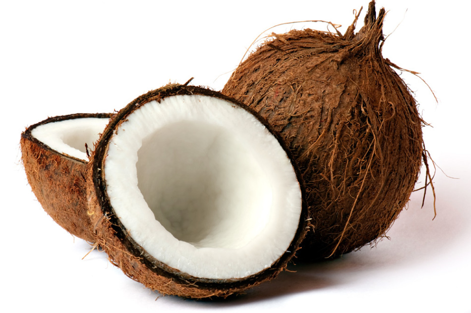 Половинки кокоса