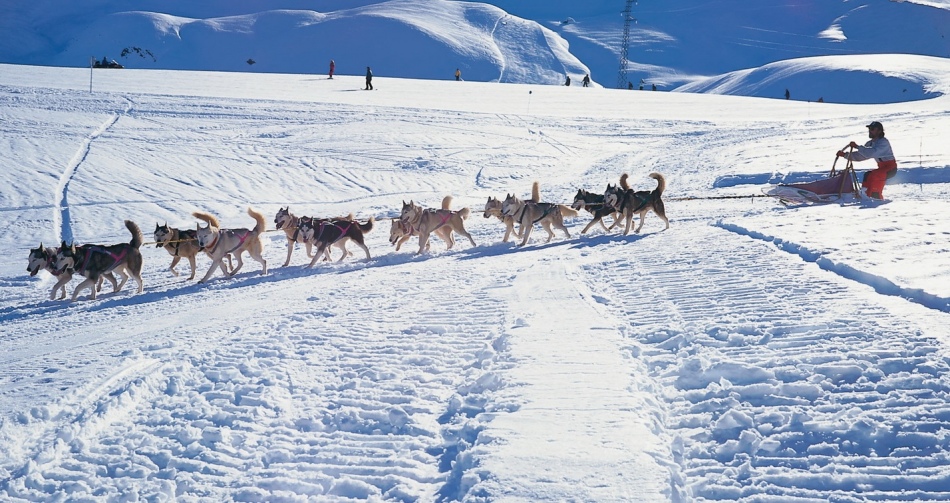 La station de ski s'est formée, l'Espagne