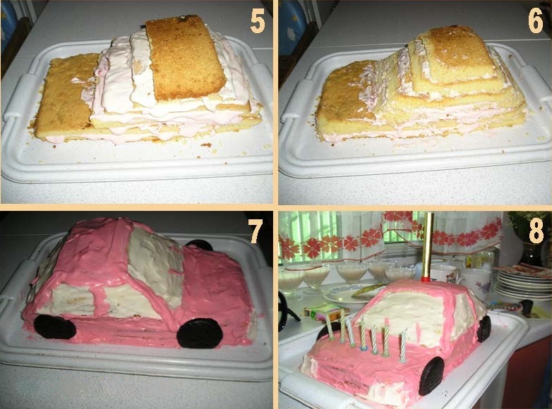 Как транспортировать торт из крема