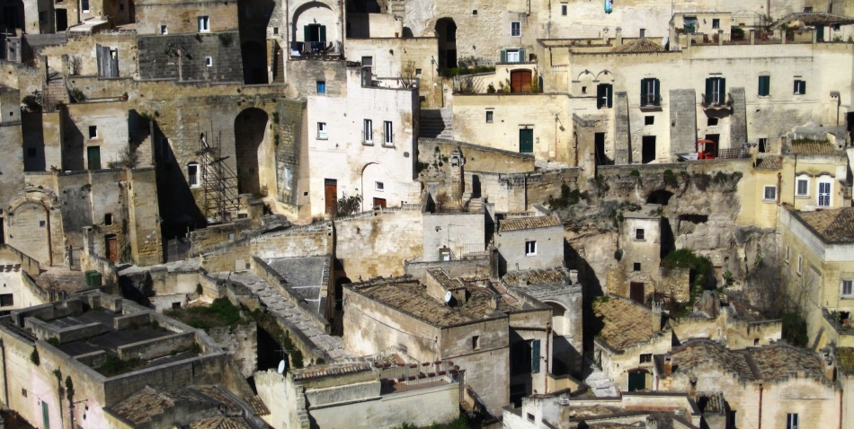 Rocky Slums of Mate, Apulia, Italien