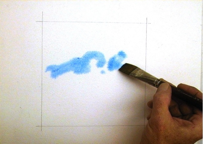 Watercolor spots when drawing in 