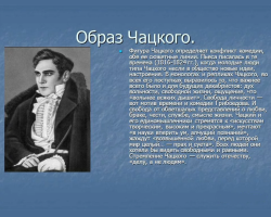 A Chatsky képe a Griboedov „Woe -tól” című filmben: Összetétel, tulajdonságok és a kép jelentése