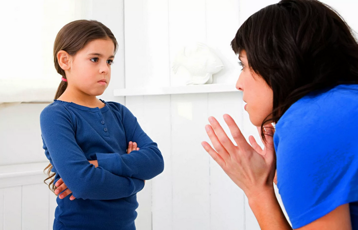 Accepting the situation stops the injury over the child