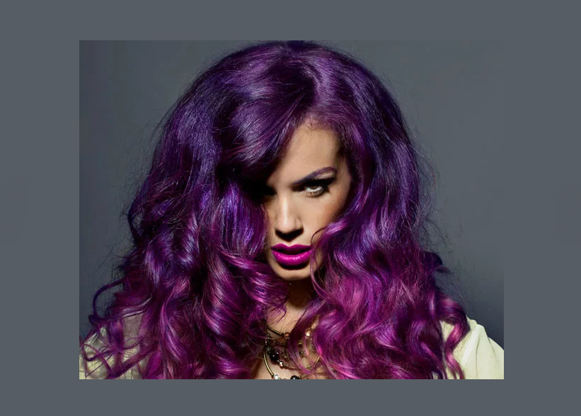 Как покрасить волосы в фиолетовый цвет эстель